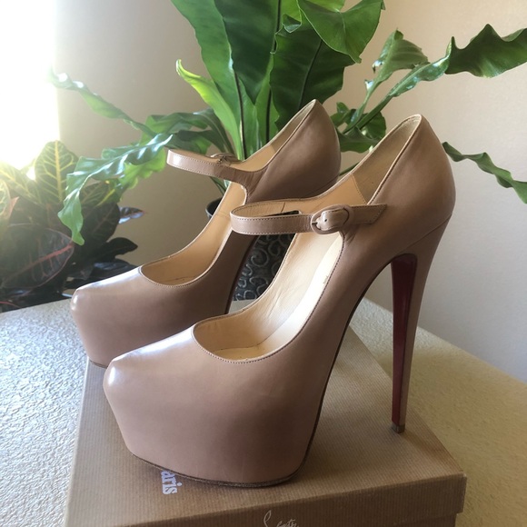 BNIB Christian Louboutin Platform Strap Heel 41.5 - Picture 2 of 4